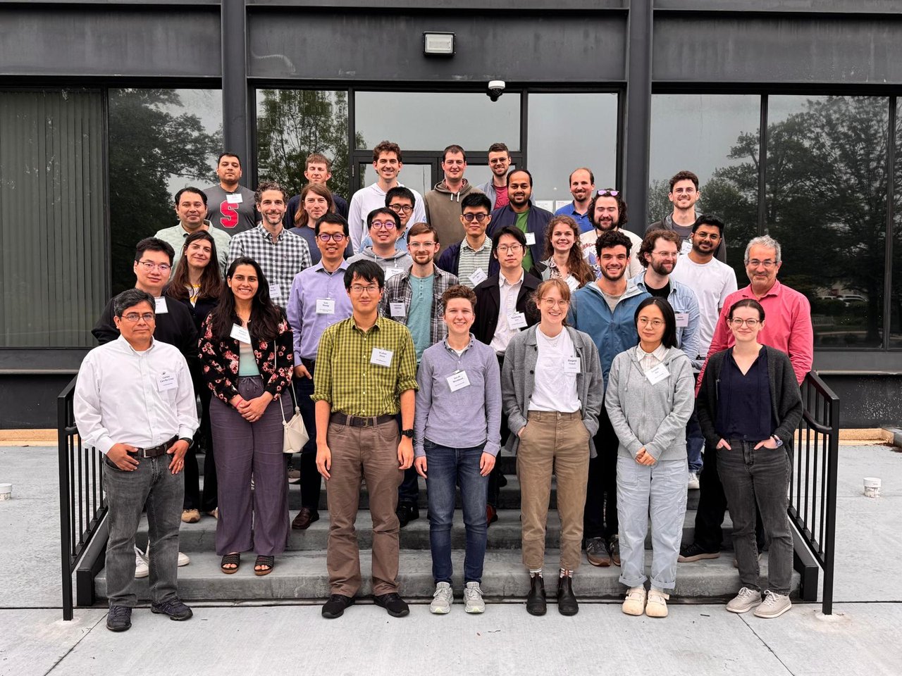 Participants of the Princeton University and GFDL Global km-Scale Hackathon, Forrestal Campus, Princeton, 12 to 16 May 2025.